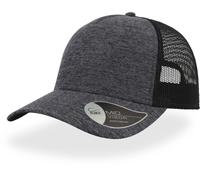 Atlantis Unisex 5-Panel Trucker Kappe 'Rapper Melange' Netz Cap RAML navy one size