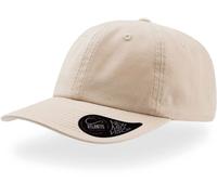 Atlantis Unisex 6-Panel Baseball Kappe 'Dad Hat' Klassische Cap DADH khaki one size