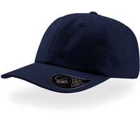 Dad Hat Strapback Cap Basecap Baseballcap Kappe Käppi Baumwollcap Cap Basecap (One Size - dunkelblau)