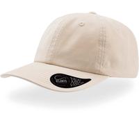 Atlantis Unisex 6-Panel Baseball Kappe 'Dad Hat' Klassische Cap DADH stone one size