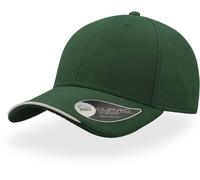 Atlantis Unisex 6-Panel Baseball Kappe 'Estoril' Klassische Cap ESTO bottle green one size