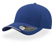 Atlantis Land 6-Panel Baseballkappe AT627 Estoril Verschluss mit Klettband Royal One Size