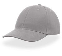 Atlantis Unisex 6-Panel Baseball Kappe 'Liberty Six Buckle' Klassische Cap LISB light grey one size