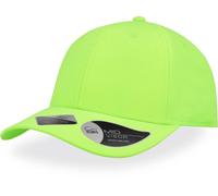 AT672 Atlantis Kappe 100 % zertifizierter recycelter Polyester Green Fluo One Size