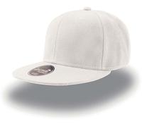 Atlantis Unisex 6-Panel Kappe 'Snap Back' Flache Cap SNAP white one size