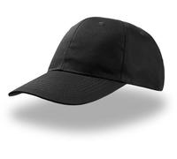 Atlantis Unisex 6-Panel Kappe 'Start Six' Klassische Cap STSX black one size
