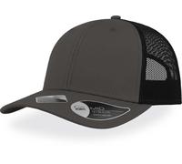 AT671 Atlantis Kappe mit Netzgewebe Dark Grey One Size