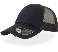 Herren Rapper Destroyed Trucker 5-Panel-Cap - Atlantis - RADS