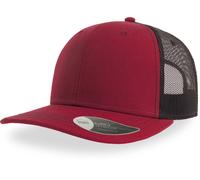 Atlantis Unisex 6-Panel Trucker Kappe 'Sonic' Netz Cap SONI cardinal red/black one size