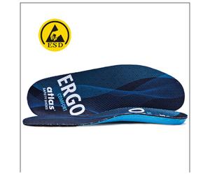 atlas Ergo Comfort Einlegesohle, blue, Größe 35-37