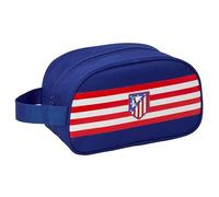 ATLÉTICO DE MADRID - Kulturtasche für Kinder, mittelgroß mit Griff, Kinder-Kulturbeutel, anpassbar an den Wagen, einfache Reinigung, bequem und vielseitig, Qualität und Widerstandsfähigkeit, 26 x 12 x