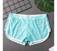 Atmen Sie einfach mit nahtlosen Boxershorts aus Eisseide, ideal für alle Jahreszeiten (2XL Grün)