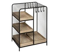 Schmuckständer ARTY mit Ablagen, schwarz