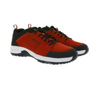 Atmungsaktiver ALPINA Opal Damen & Herren Trekking-Schuhe Wander-Sneaker Outdoor-Schuhe 627G-2K Rot/Schwarz 36