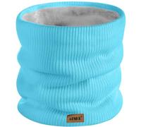 ATNKE Winter Warm Halsschlauch Verdicken Sie Winddichte Schals Staub Gesichts Maske Ski Doppel Lagen Fleece Gefüttert Strick Schal Geschenke für Männer und Frauen/Light Blue