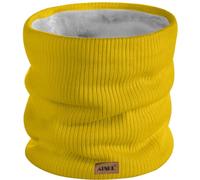 ATNKE Winter Warm Halsschlauch Verdicken Sie Winddichte Schals Staub Gesichts Maske Ski Doppel Lagen Fleece Gefüttert Strick Schal Geschenke für Männer und Frauen/Yellow