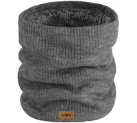 ATNKE Winter Warm Halsschlauch Verdicken Sie Winddichte Schals Staub Gesichts Maske Ski Doppel Lagen Fleece Gefüttert Strick Schal Geschenke für Männer und Frauen/Grey