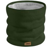 ATNKE Winter Warm Halsschlauch Verdicken Sie Winddichte Schals Staub Gesichts Maske Ski Doppel Lagen Fleece Gefüttert Strick Schal Geschenke für Männer und Frauen/Dark Army Green