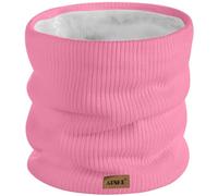 ATNKE Winter Warm Halsschlauch Verdicken Sie Winddichte Schals Staub Gesichts Maske Ski Doppel Lagen Fleece Gefüttert Strick Schal Geschenke für Männer und Frauen/Pink