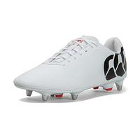 ATOMIC Canterbury Herren Speed Raze Soft Ground Rugby Boots Stiefel, Weiß, 40 EU