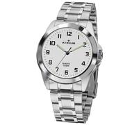 Atrium - Armbanduhr Atrium A16-30 mit weißen Zifferblatt und Faltschließe in Edelstahl