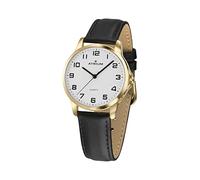 Atrium Damen-Armbanduhr sehr deutlich goldfarben Quarz 3 Bar Lederband A37-20