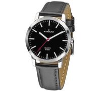 ATRIUM Damenuhr im Bahnhofsuhren Stil Lederband 5 bar sehr deutlich A22-11