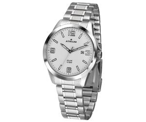 ATRIUM Herren Uhr Armbanduhr Solar Edelstahl Analog Quarz A32-30