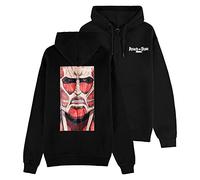Attack ON Titan - Colossus Titan - Pull à Capuche Zipper Homme (S)
