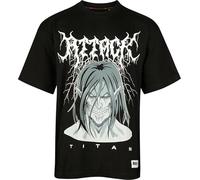 Attack on Titan Eren Jaeger Unisex T-Shirt schwarz XL