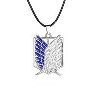 Attack on Titan Halskette mit Anhänger, Metall, Logo Scouting Legion