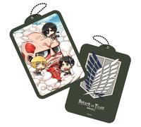 Attack on Titan Shaker Acryl Schlüsselanhänger Kawaii Attack!