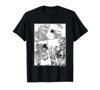 Attack on Titan Survey Corps VS Armored Titan Manga Panels T-Shirt