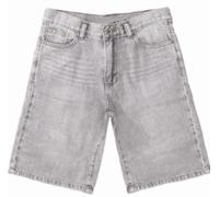 ATTENTION - Kn.-Jeans-Bermudas, Loose Fit light grey denim - Gr. - 116