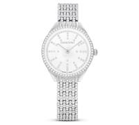 Swarovski Attract Uhr, Schweizer Produktion, Metallarmband, Silberfarben, Edelstahl