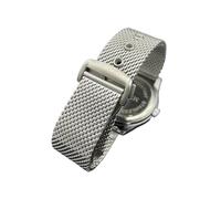 ATYJMOK 20mm 22mm Edelstahlarmband Passend For Omega/Seamaster 300 Diving 007 Armband Business Herren Damen Uhrenzubehör(20mm)