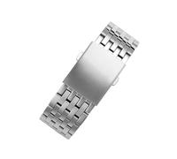 ATYJMOK 22m 24mm 26mm 28mm 30mm Metall-Edelstahl-Herrenarmband, geeignet for DIESEL DZ7395 4476 4496(C silver,22mm)