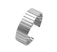 ATYJMOK 22m 24mm 26mm 28mm 30mm Metall-Edelstahl-Herrenarmband, geeignet for DIESEL DZ7395 4476 4496(E silver,24mm)