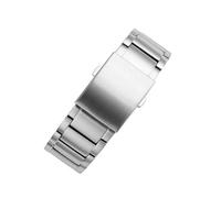 ATYJMOK 22m 24mm 26mm 28mm 30mm Metall-Edelstahl-Herrenarmband, geeignet for DIESEL DZ7395 4476 4496(A silver,24mm)