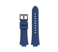 ATYJMOK Geeignet for GUESS W0149L5 Convex Sports Soft Silikon-Uhrenarmband-Zubehör(Blue-B)