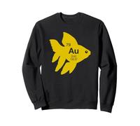 Au Goldfish Periodic Element Funny Graphic Sweatshirt