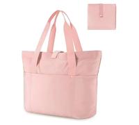 Aucuu Tote Bag Damen, Große Shopper Handtasche, Shopper Tasche Handtasche, Faltbare Umhängetasche mit Reißverschluss und Taschen, Schultertasche, Reisetasche Wasserdicht, Strandtasche
