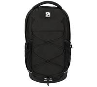 AUDETIC Schulrucksack Teenager Schwarz - AERO Backpack - Schulranzen für Jungen & Mädchen - 21 Liter - Ergonomischer Rucksack mit vielen Fächern für Schule & Freizeit - Wasserabweisend