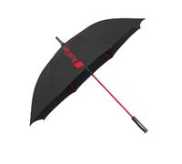 Audi Regenschirm Stockschirm 3122600300 Automatik mit Audi Sport Schriftzug Schwarz/Rot