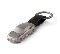 Audi 3182100100 Schlüsselanhänger e-tron GT Skulptur Edelstahl Anhänger Keyring Miniatur, schwarz/silber, Einheitsgröße