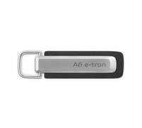 Original Audi A6 e-tron Schlüsselanhänger Metall Anhänger Schlüsselring 3182500600
