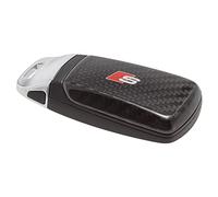Audi 8W6071208C3Q0 Schlüsselblende Cover Carbon, mit S-Logo, nur für Schlüssel 4M0959754 8W0959754 8S0959754 ohne Chromspange