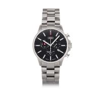 Audi Chronograph Titan, Herren, silber/schwarz