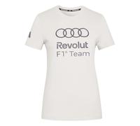 Audi Damen T-Shirt Formula One Team DNA Graphic Blanc 2XL