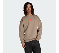 adidas Audi Formel 1 Team Elevated Crew Sweatshirt Herren KE6791 - simple brown/hi-res red XXL